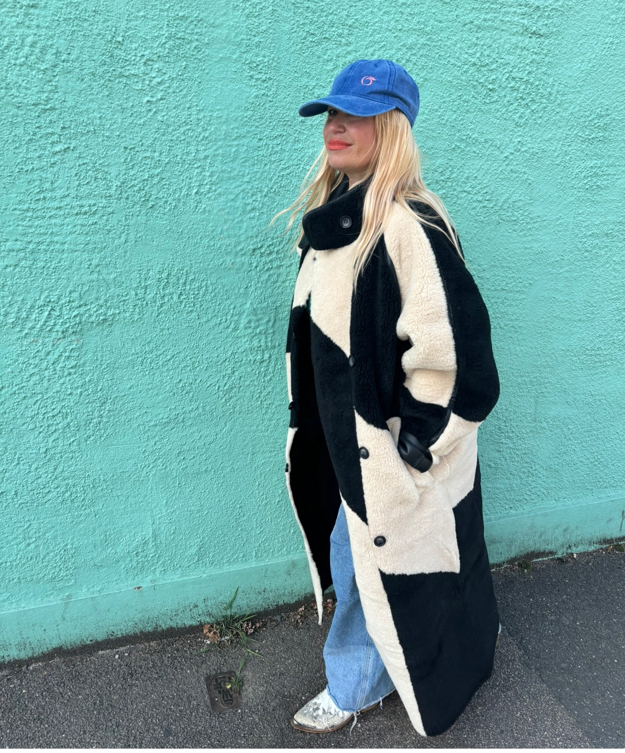 Silky lined baseball cap