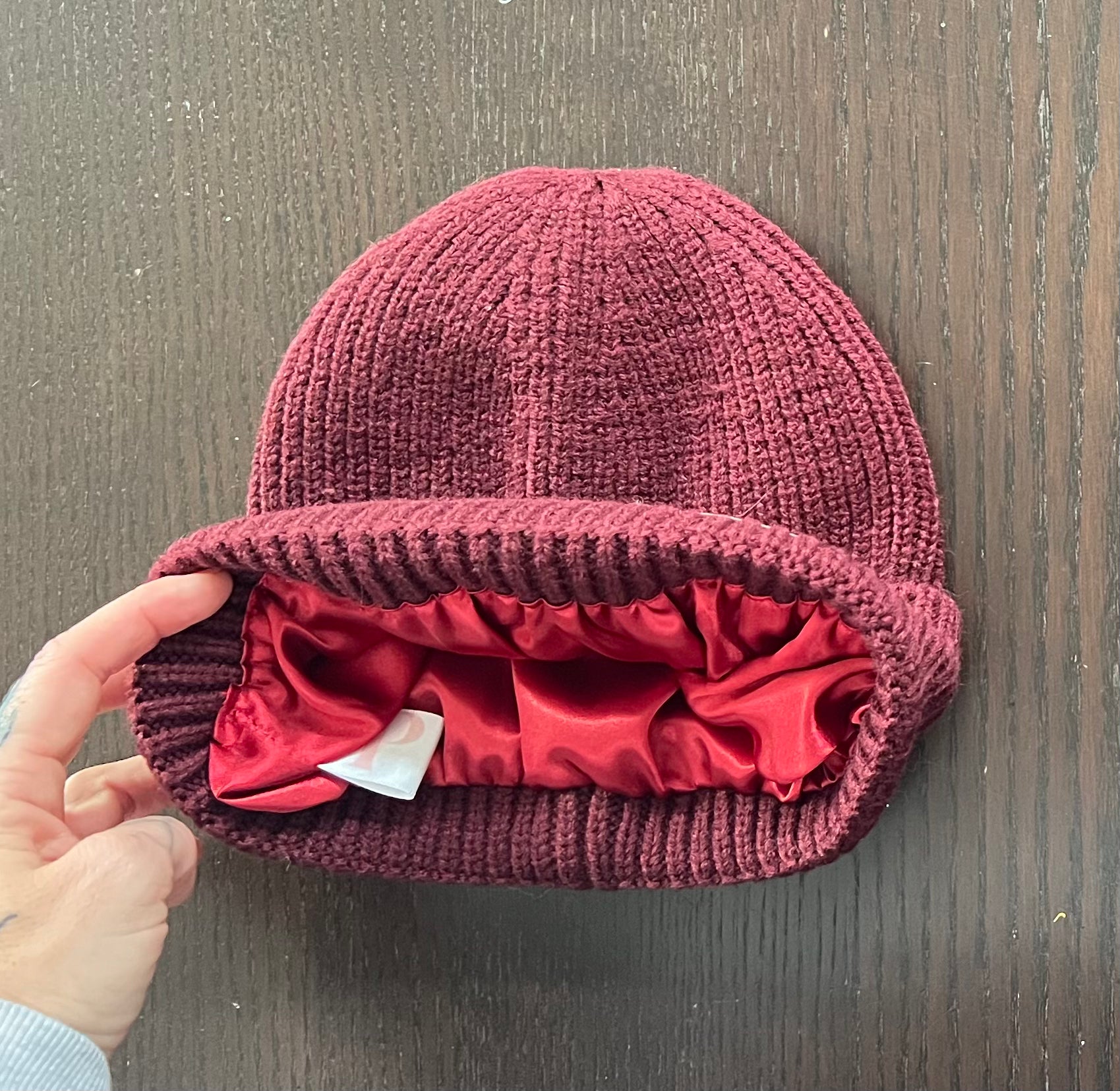 the original silky lined beanie