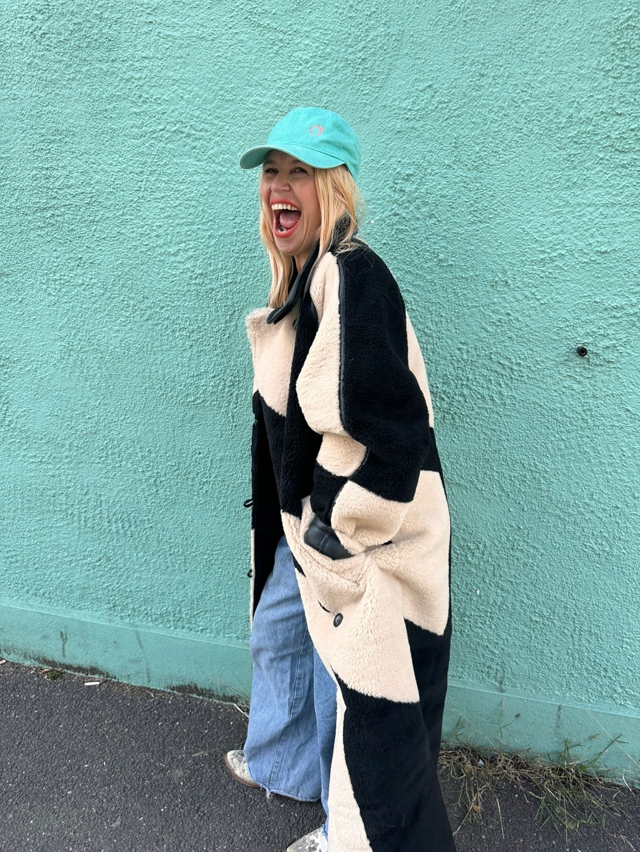 Silky lined baseball cap