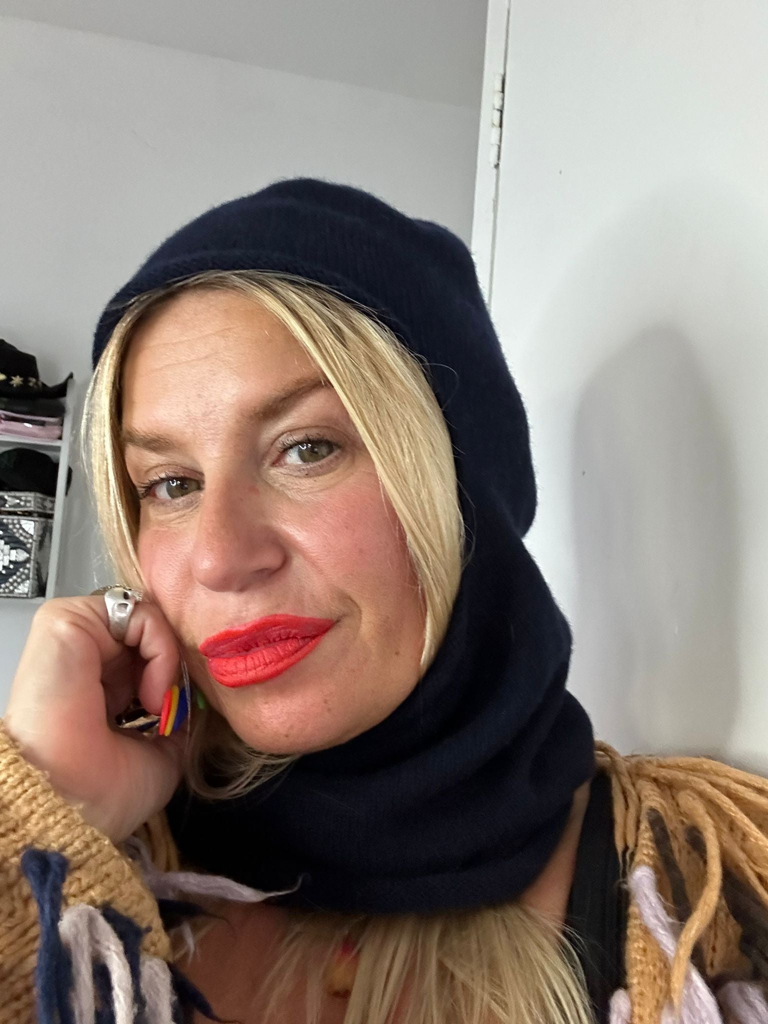 The Silky Lined Cashmere Snood
