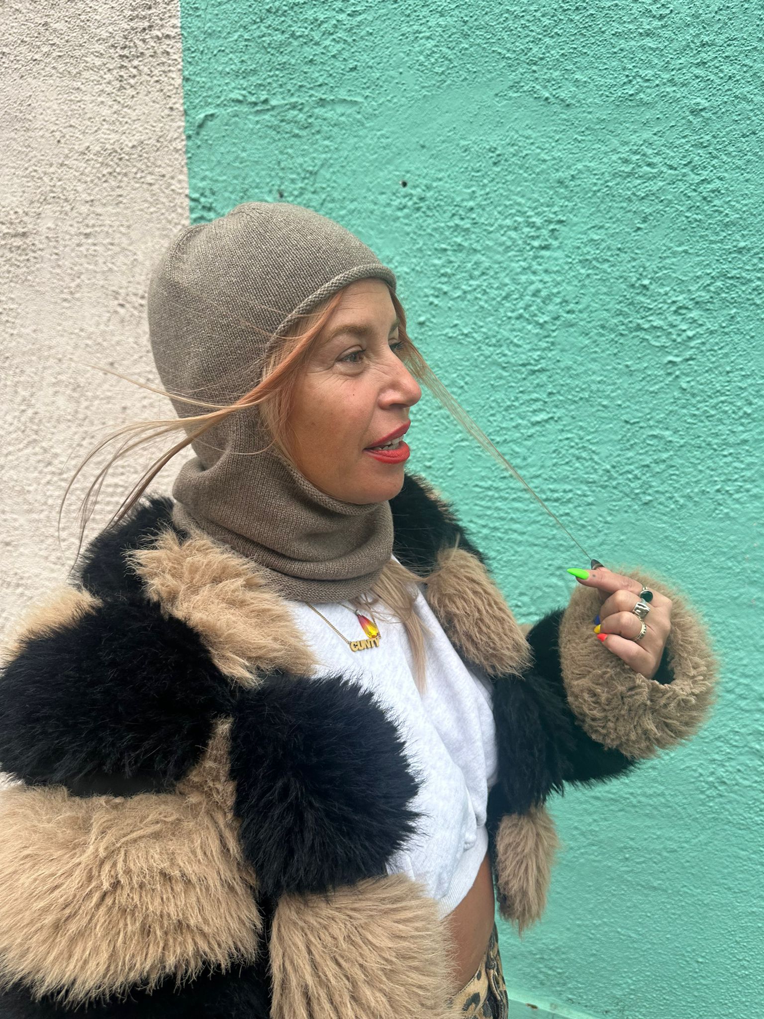The Silky Lined Cashmere Snood