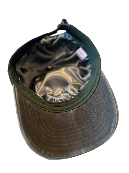 Silky lined baseball cap
